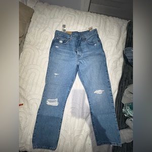 Levi 501 original straight leg jeans